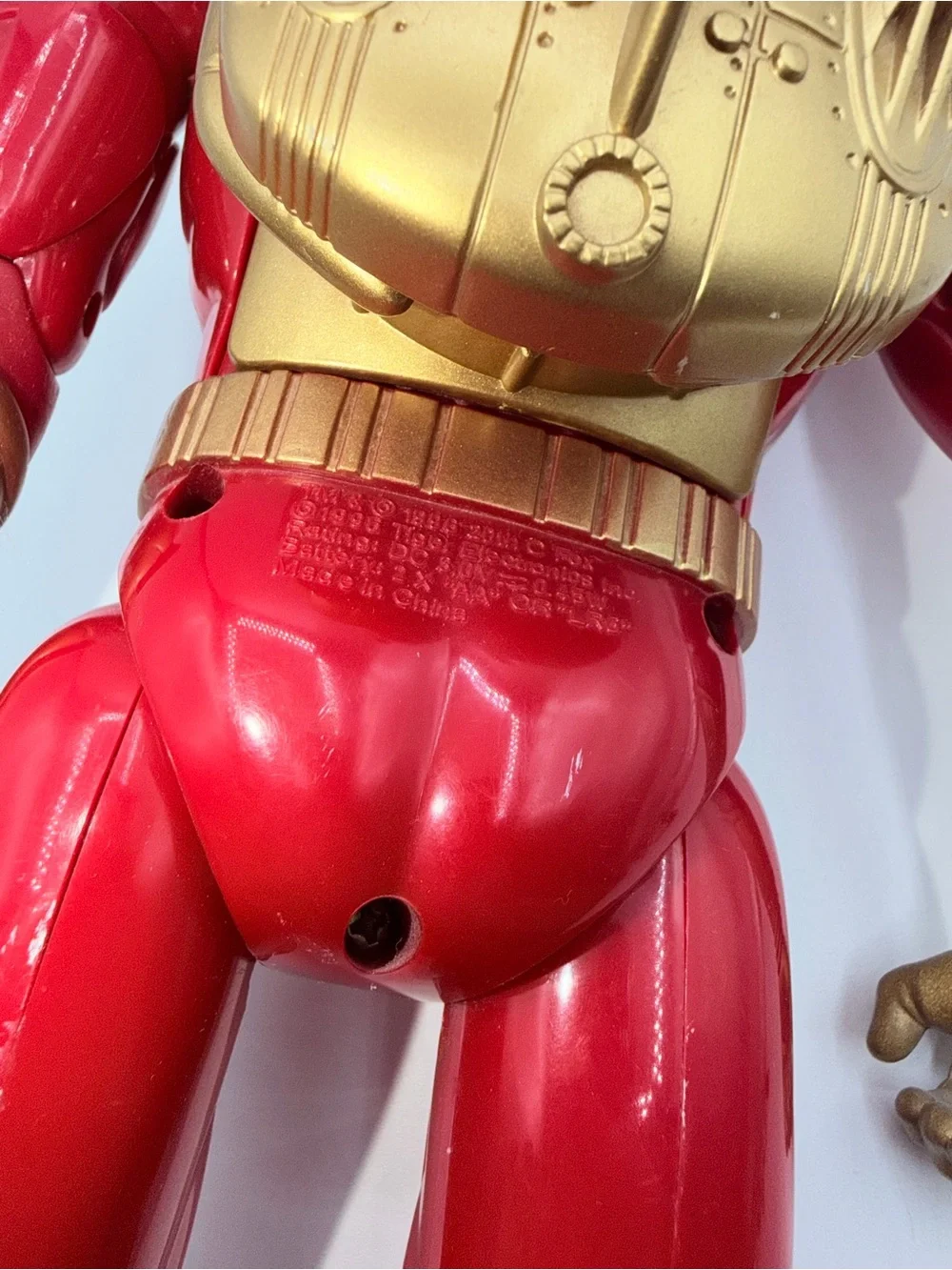 Vintage 1996 Talking Turbo Man Action Figure